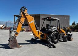 
										2022 Case 580N EP 4WD Backhoe Wheel Loader Tractor Excavating Bucket full									