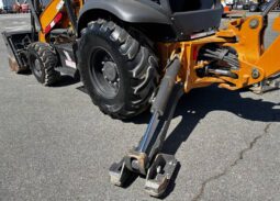 
										2022 Case 580N EP 4WD Backhoe Wheel Loader Tractor Excavating Bucket full									