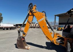 
										2022 Case 580N EP 4WD Backhoe Wheel Loader Tractor Excavating Bucket full									