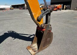 
										2022 Case 580N EP 4WD Backhoe Wheel Loader Tractor Excavating Bucket full									