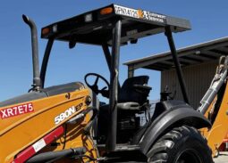 
										2022 Case 580N EP 4WD Backhoe Wheel Loader Tractor Excavating Bucket full									