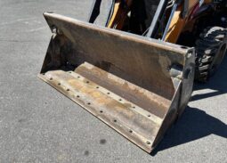 
										2022 Case 580N EP 4WD Backhoe Wheel Loader Tractor Excavating Bucket full									