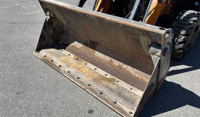 
								2022 Case 580N EP 4WD Backhoe Wheel Loader Tractor Excavating Bucket full									