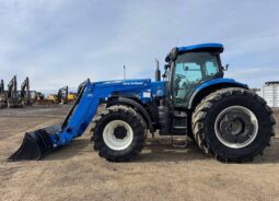 
										2009 New Holland T7060 MFWD Diesel Tractor Loader Utility Ag Farm Aux QC full									