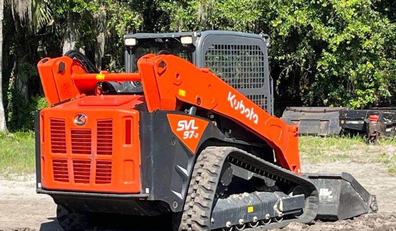 
								2024 Kubota SVL97-2 Skid Steer Crawler Track Loader Cab High Flow Bucket full									