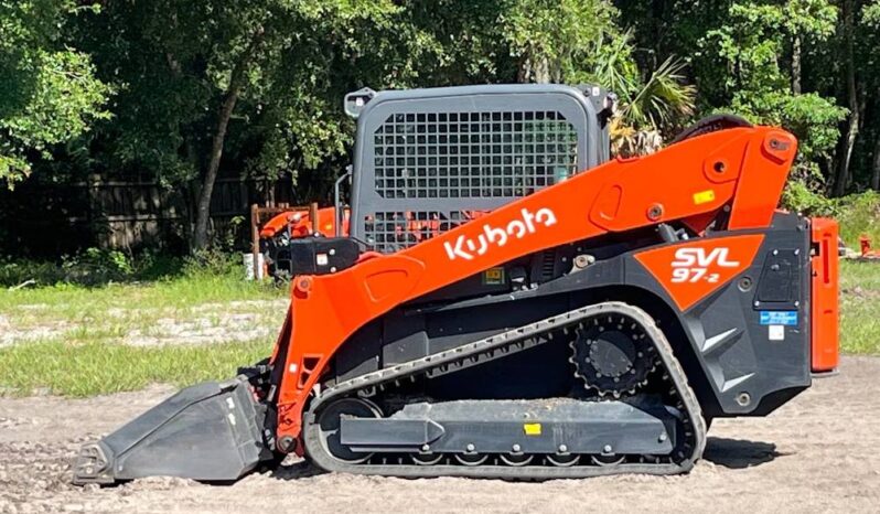
								2024 Kubota SVL97-2 Skid Steer Crawler Track Loader Cab High Flow Bucket full									