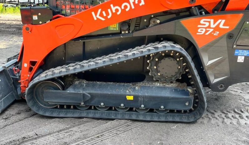 
								2024 Kubota SVL97-2 Skid Steer Crawler Track Loader Cab High Flow Bucket full									