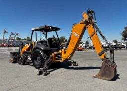 
										2022 Case 580N EP 4WD Backhoe Wheel Loader Tractor Excavating Bucket full									