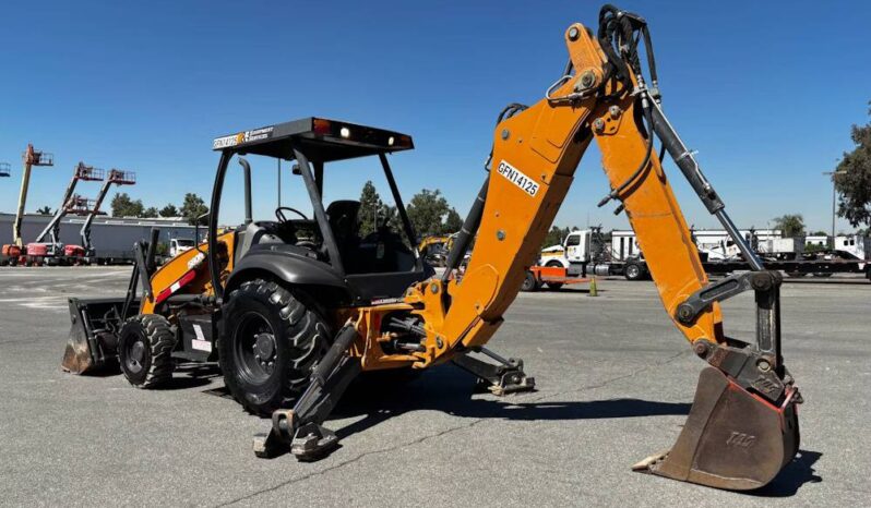 
								2022 Case 580N EP 4WD Backhoe Wheel Loader Tractor Excavating Bucket full									