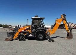 
										2022 Case 580N EP 4WD Backhoe Wheel Loader Tractor Excavating Bucket full									